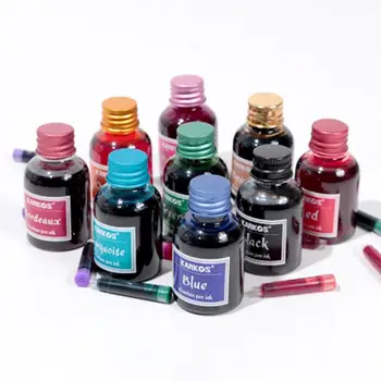1 Bottle Pure Colorful 30ml Fountain Pen Ink Refilling Inks Stationery School Чернила Для Ручки
