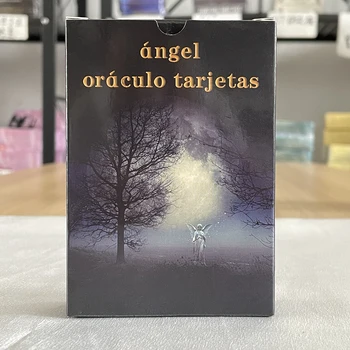 Испанская Колода Ангелов-Оракулов со Значением для Гадания на Высококачественных Картах Таро Oraculos для Начинающих Toro