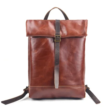 Мужской рюкзак для путешествий на открытом воздухе кожаный рюкзак mad horse кожаный рюкзак для верховой езды