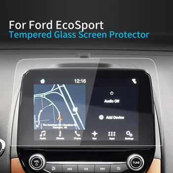 Для Ford Ecosport Screen Protector 2022 Консоль Из Закаленного Стекла Защитная Пленка Защита Навигатора Автомобильные Аксессуары