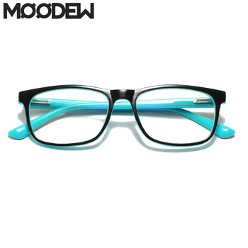 Новые модные Очки для чтения с синим светом, мужские очки для чтения в квадратной оправе, HD Увеличительные очки с пружинным шарниром, женские очки