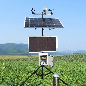 Профессиональная метеорологическая станция мониторинга окружающей среды Промышленная беспроводная погода с наружным датчиком