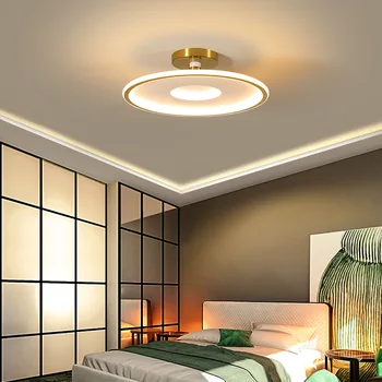 Современный светодиодный потолочный светильник, светильники для домашнего освещения, потолочный светильник 110 В 220 В Для гостиной, спальни, кухни, потолочные светодиодные светильники