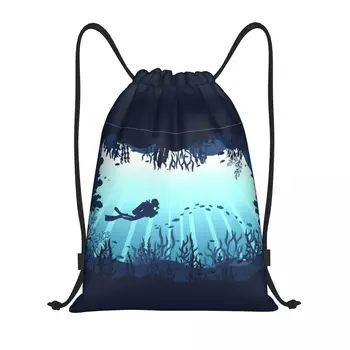 Глубоководные сумки Caveran Diver на шнурке Для Мужчин И Женщин, Портативные Спортивные сумки для Спортзала, Рюкзаки для покупок, для Погружений, для исследования