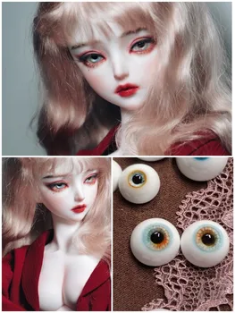 1/3 1/4 Защитные глаза 14 мм-7 BJD кукла гипсовые глазные яблоки игрушки аксессуары