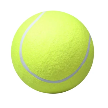 Игрушечный теннисный мяч для домашних животных, надувной для гигантского резинового теннисного мяча