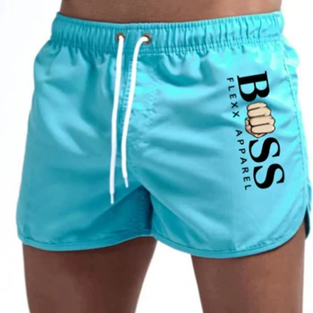 Новые модные мужские Летние крутые пляжные шорты Унисекс Для занятий спортом на открытом воздухе, для тренировок по плаванию, быстросохнущие Шорты