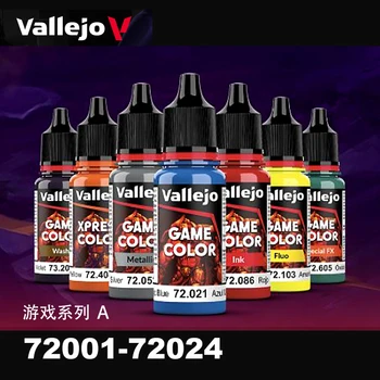 Краска Vallejo Испанская AV-модель, игра для рисования, серия Hammer, краска на водной основе 72001-72024