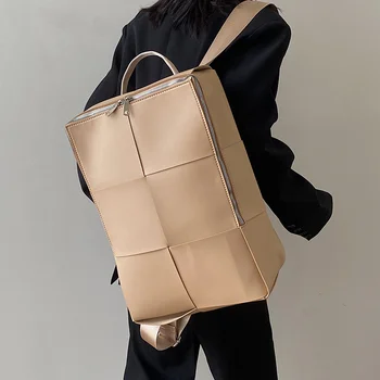 Вместительная Большая сумка, женский винтажный летний модный Повседневный дизайнерский рюкзак в корейском стиле