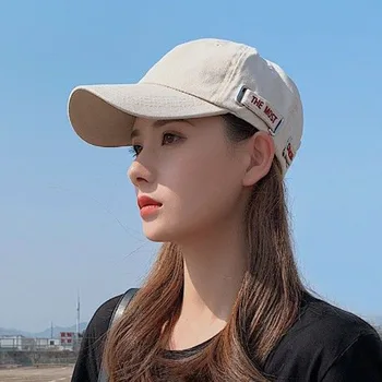 Кепки с козырьками Для женщин, супер горячие шляпы, Модная женская корейская версия, повседневная Универсальная бейсболка с солнцезащитным кремом для молодежи