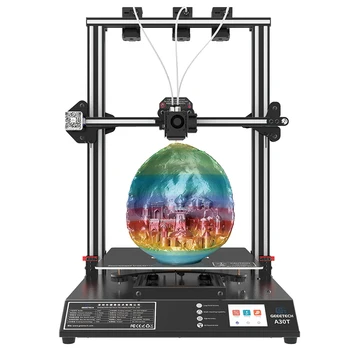 Geeetech A30T Разноцветный 3D-принтер с автоматическим выравниванием 3-в-1-с Одной насадкой Imprimante Maquina 3D Impresora 320*320*420 мм