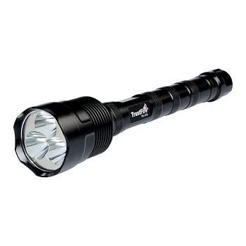 Оригинальный светодиодный фонарик TrustFire (3T6 TR-3T6) Супер яркий 3800 люмен, 1 режим освещения, большой тактический фонарь (2x18650/3x18650)