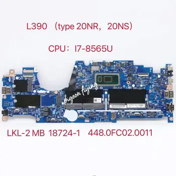 для ноутбуков ThinkPad L390 (тип 20NR, 20NS) Материнская плата Процессор: i7-8565U 18724-1 448.0FC02.0011 FRU: 02DL948 02DL942 02DL832 Тест В порядке