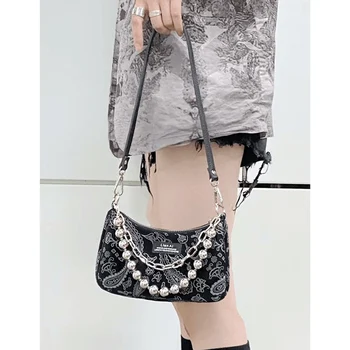 Оригинальная крутая нишевая сумка Ins, универсальная сумка через плечо, сумка-мессенджер, Модная сумка для горячей Девушки подмышками
