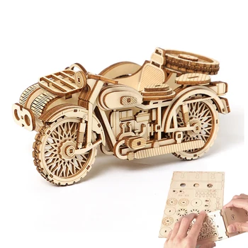 Модель мотоцикла ручной сборки 