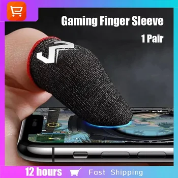 MEMO Gaming Finger Sleeve Дышащие накладки на кончики пальцев для мобильных игр PUBG, защищающие от пота геймерские перчатки с сенсорным экраном, покрывающие накладки на пальчики