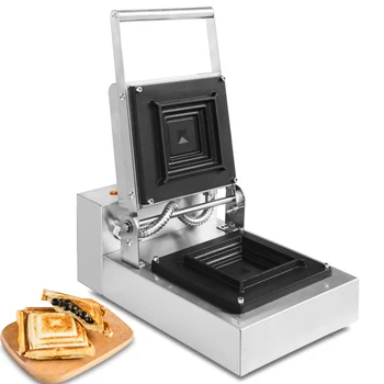 Электрический Сэндвич-панини-пресс вафельница машина гриль с Антипригарным покрытием Для Приготовления Сэндвичей для завтрака Коммерческого использования