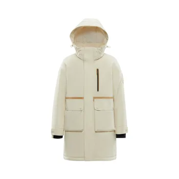 Пуховик для мужчин и женщин, Новая рабочая одежда, трендовое пальто для пары средней длины B10143570, зимняя куртка для женщин