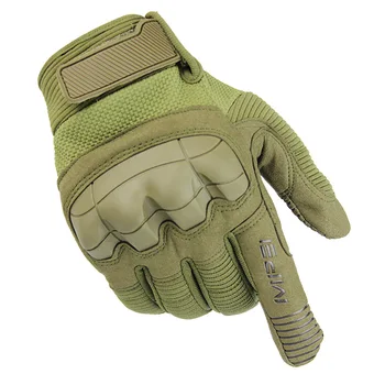 Тактические перчатки с сенсорным экраном, спортивные перчатки на весь палец для пеших прогулок, велоспорта, военные мужские перчатки с жесткими костяшками пальцев, защитные перчатки