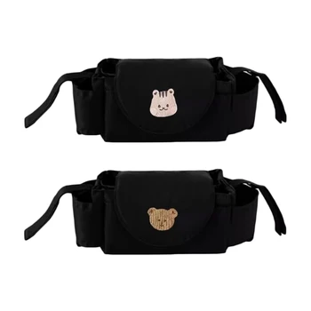 Подвесные органайзеры для сумок с рисунком мультяшного Медведя/белки, сумка для перевозки, сумка для мумий, прямая поставка