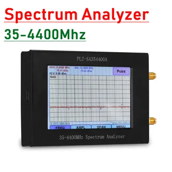 Анализатор спектра 35M-4400MHz 3,5-дюймовый TFT LCD дисплей, сенсорный экран, источник отслеживания, простой генератор развертки