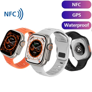Для Samsung Galaxy X 4S 4 3 Pro 5 F02S F12 Деловые часы Man GPS Спортивный трек Голосовой ассистент AI Новые умные часы с Bluetooth-вызовом