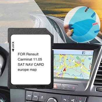 2023 Последние Карты 8GB Carminat System Спутниковая Навигация GPS Навигационная SD-Карта для Renault Версии 11.05