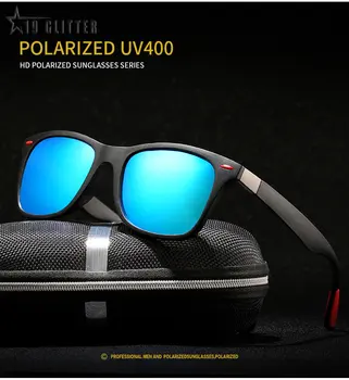Фирменный дизайн, Поляризованные солнцезащитные очки, Мужские женские очки для водителя, мужские винтажные солнцезащитные очки, Мужские зеркальные летние Очки UV400S