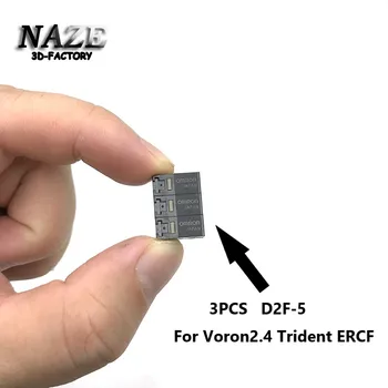 3 Шт. Концевой выключатель D2F-5 XYZ Endstop D2F-5/D2F-L Klicky Для зонда Voron2.4 Trident ERCF Euclid От Annex Engineering