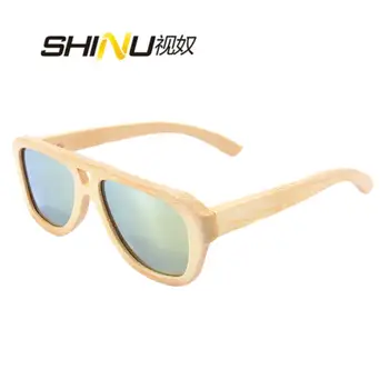 SHINU поляризованные солнцезащитные очки мужские женские бамбуковые деревянные солнцезащитные очки для рыбалки, велосипедные очки 100% ручной работы с защитой от uv400