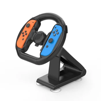 Рулевое колесо для Крепления контроллера Nintendo Switch с 4 присосками, Аксессуар для гоночной игры NS, Совместимый с Joy-con