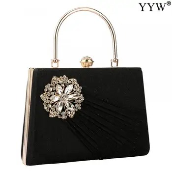 2021 Новая Вечерняя сумочка, женский клатч, сумочка со стразами и цветочным бриллиантовым дизайном Для дам, сумка для свадебной вечеринки, кошелек, клатчи