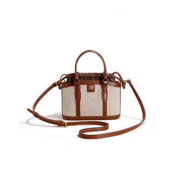 Женская сумка через плечо Senior sense, кожаная новая модная сумка