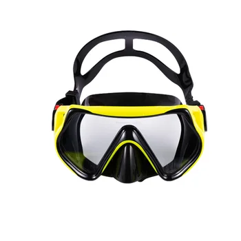 Очки для дайвинга с защитой от запотевания из закаленного стекла HD для мужчин и женщин, маска для плавания, интегрированные профессиональные очки для плавания, снаряжение для дайвинга
