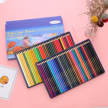 Набор цветных карандашей для художественной росписи 72 цвета, набор для рисования эскизов, специальная масляная ручка с ручной росписью, товары для рукоделия