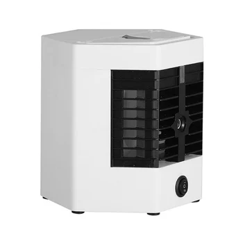 Мини-вентилятор для кондиционирования воздуха, Настольный вентилятор-охладитель, Портативный USB-вентилятор для кондиционирования воздуха, Настольный вентилятор водяного охлаждения