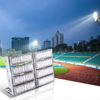Прожектор для стадиона, наружный проектор, Равномерный прожектор 100 Вт/600 Вт/1000 Вт, отражатель для теннисного корта, баскетбольного зала