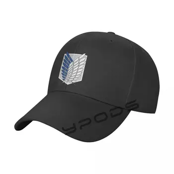 Бейсболки Aot с логотипом аниме, мужские бейсболки Snapback, однотонные кепки Gorras, шляпы, модная женская кепка для папы